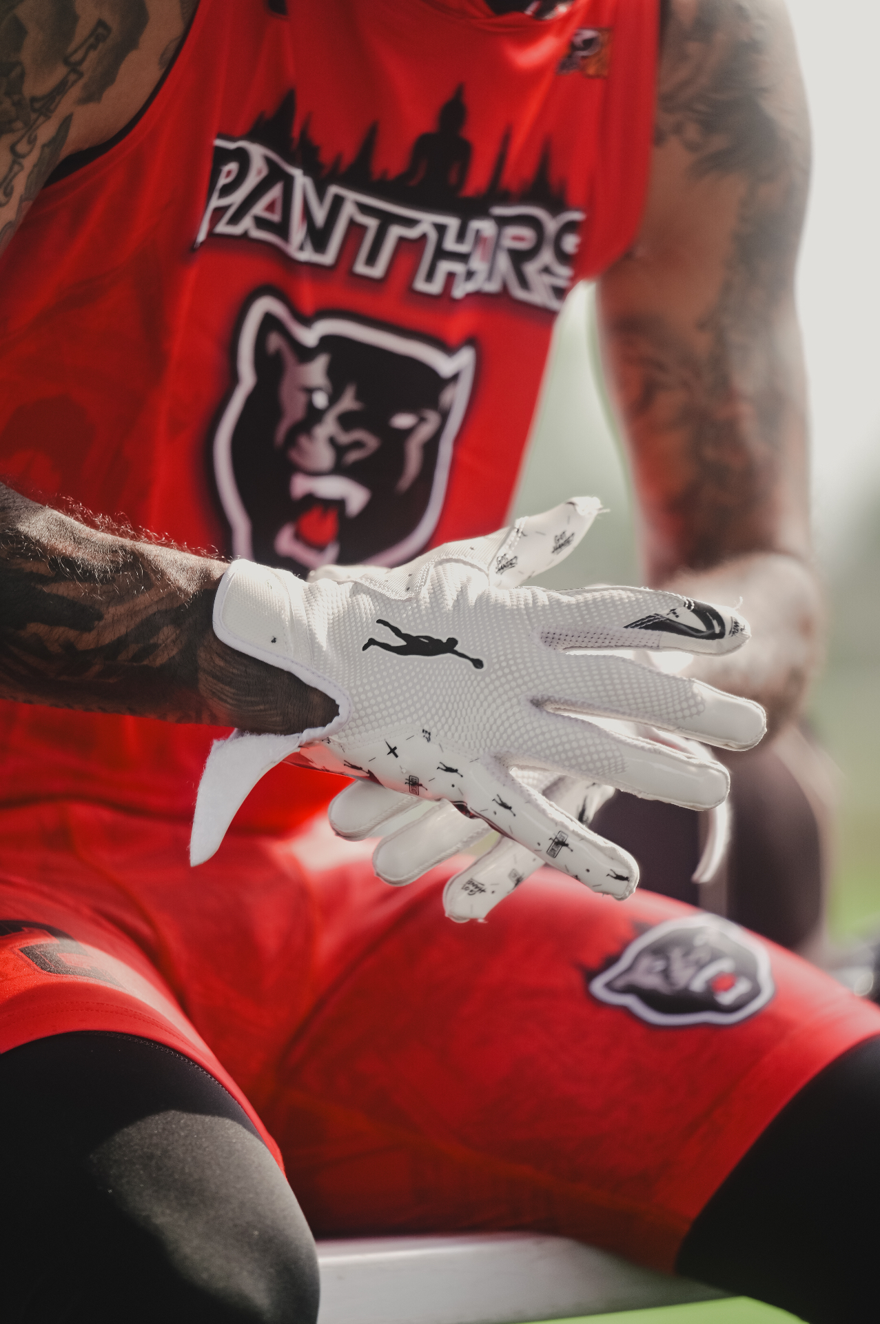 XX Beast Elite X-8.0 flag football gloves