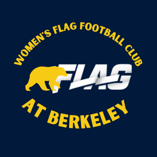 UC Berkeley Womens Flag flag football team logo
