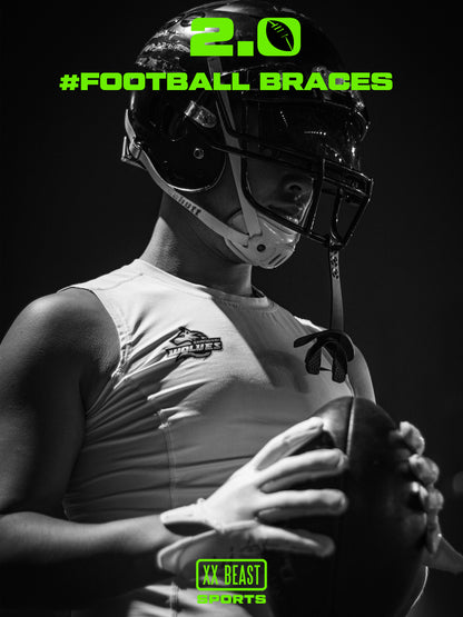 XXBEAST 1PCS America Flag football Sports braces