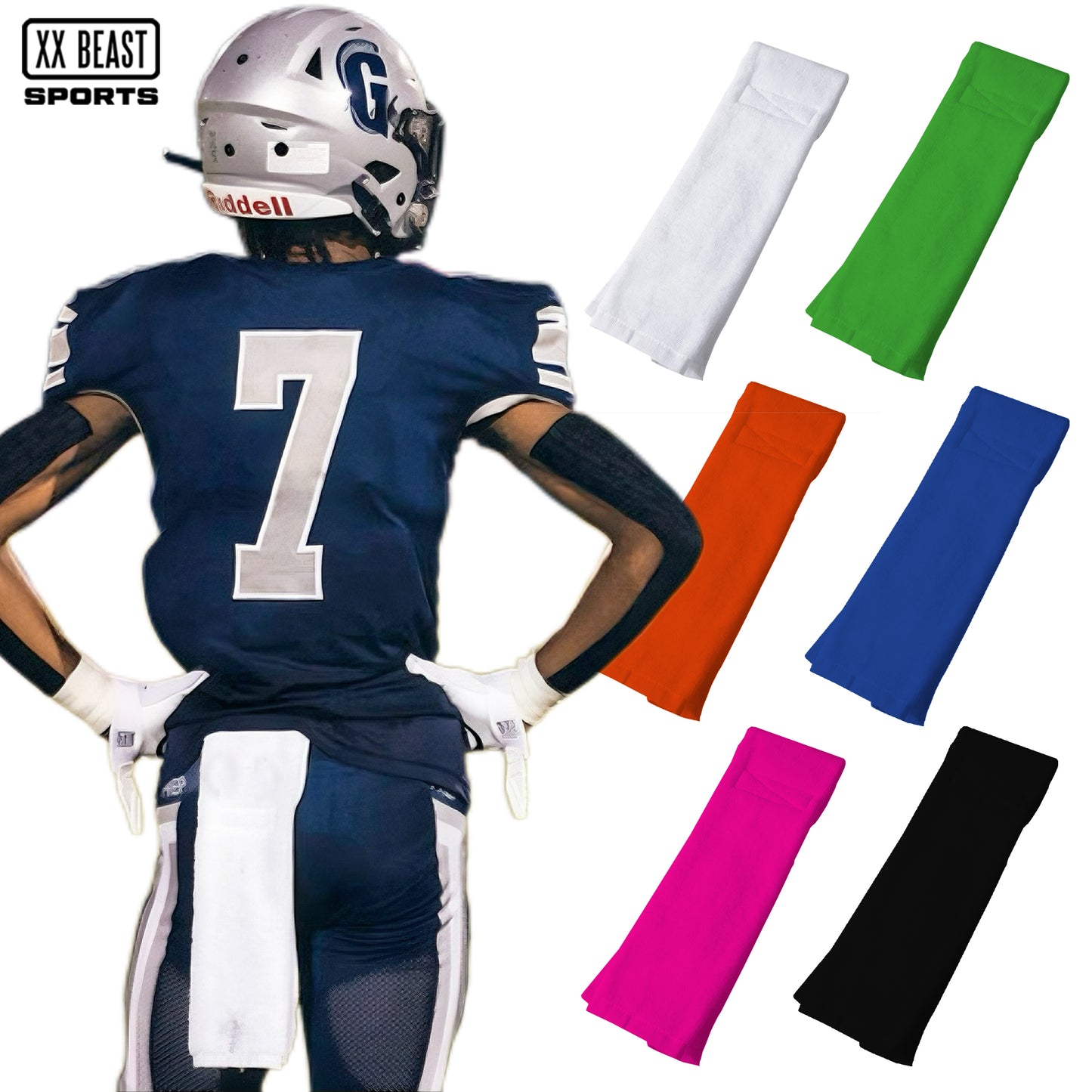 XXBEAST 1PCS America Flag football Quartile towel