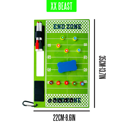 XXBEAS 1PCS TAmerica Flag football Coach tactical board