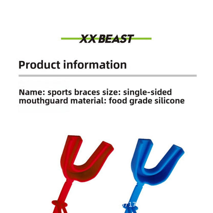 Mouth Guard for Braces, Sports Mouthguard for Football w/Helmet Strap, Youth & Adult
