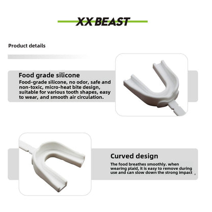 Mouth Guard for Braces, Sports Mouthguard for Football w/Helmet Strap, Youth & Adult