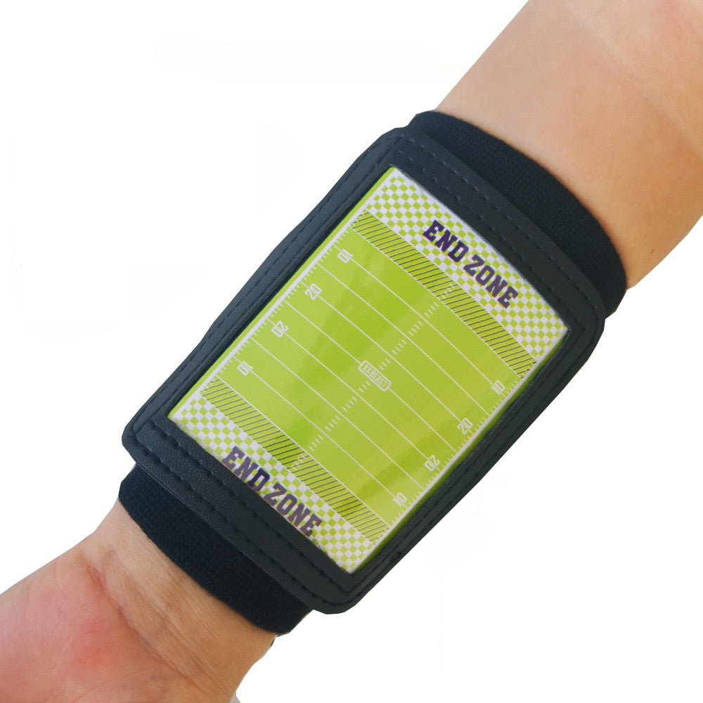 XXBEAST America Football Wristbands,5/8Packs (Black) Give Away Ten Tactical Cards as a Gift