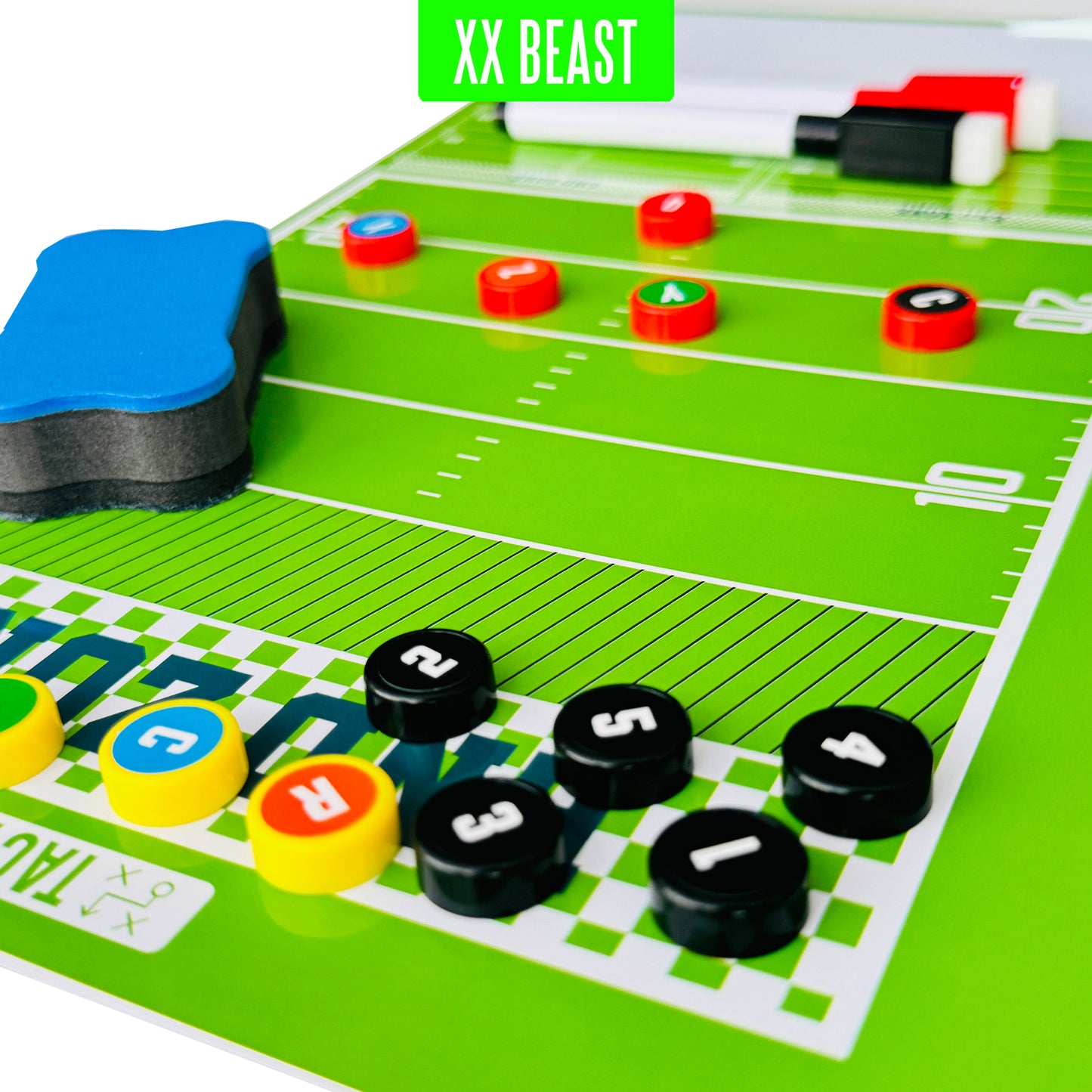 XXBEAS 1PCS TAmerica Flag football Coach tactical board