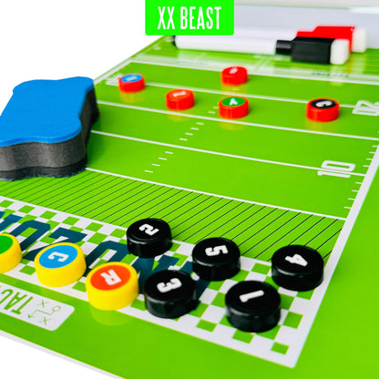 XXBEAS 1PCS TAmerica Flag football Coach tactical board