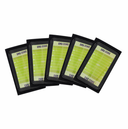 XXBEAST America Football Wristbands,5/8Packs (Black) Give Away Ten Tactical Cards as a Gift